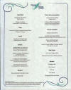 Menu-Dinner